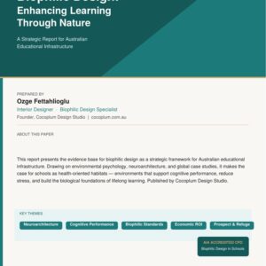 Biophilic design report for education